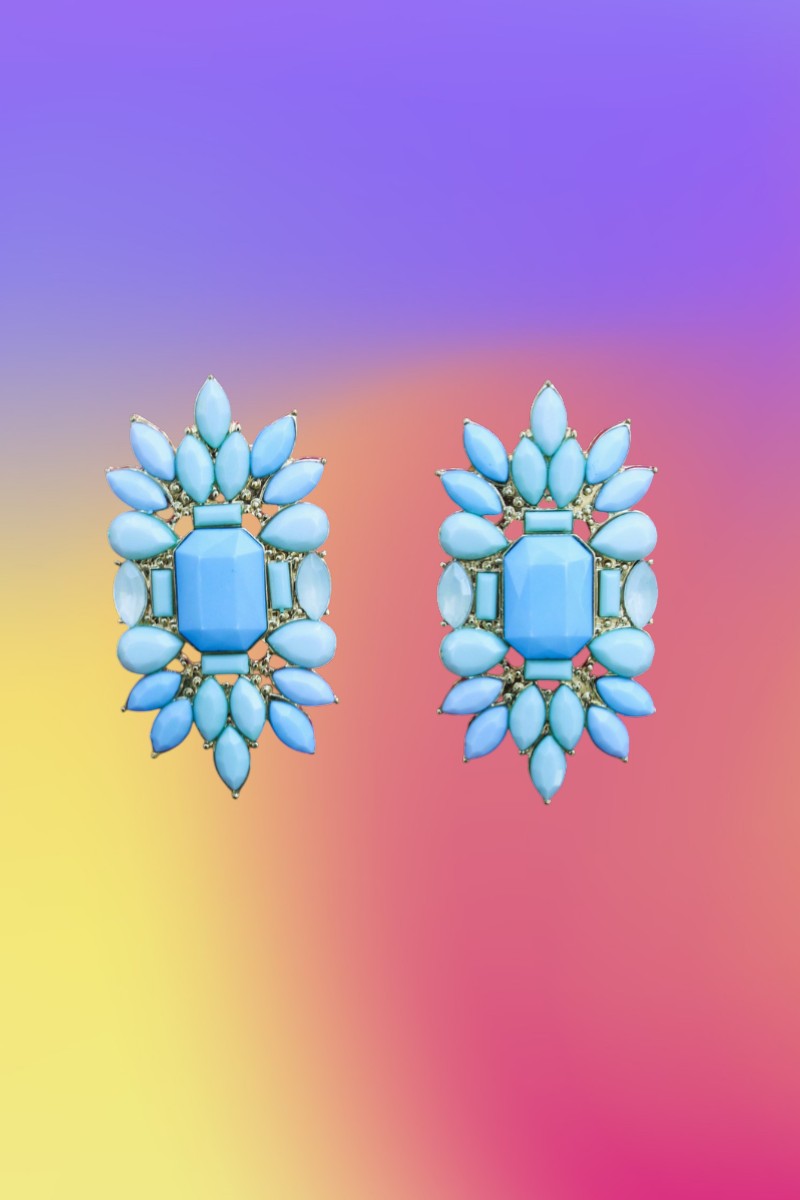 Chilita Ice Bloom Studs Earrings