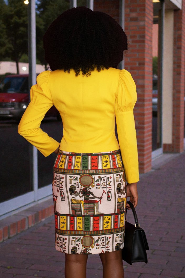 Jamalia Crop Yellow Jacket